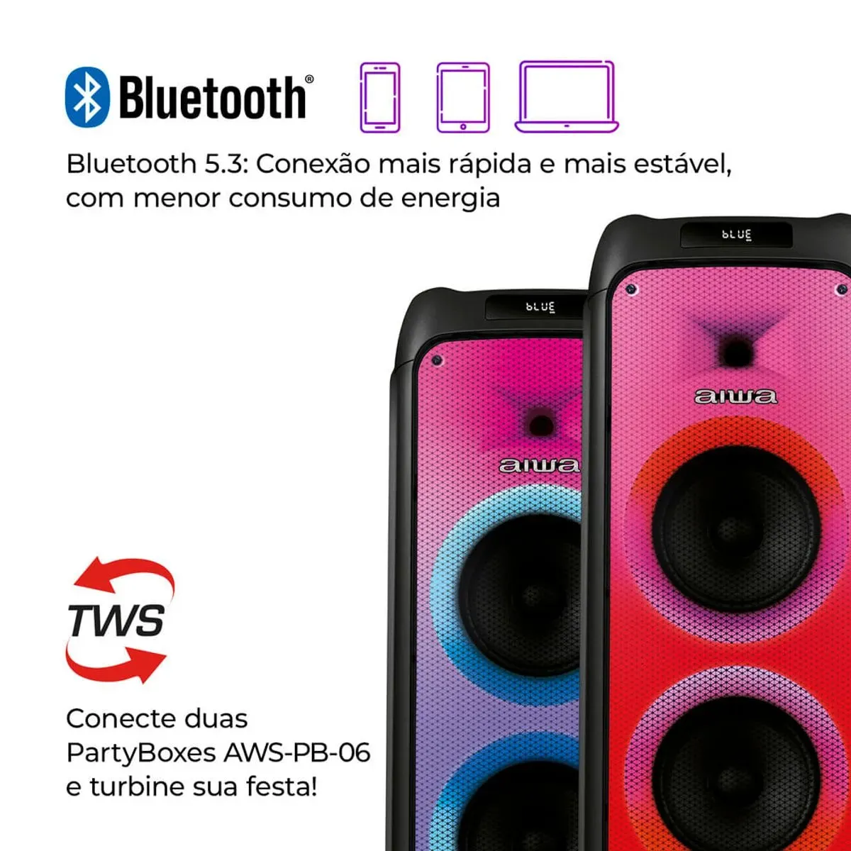 Aplicativo JBL Portable — PartyBoost